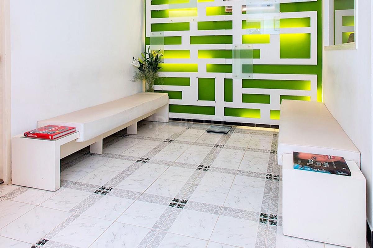 Waiting Area at Adarsh Dental Clinic MRC Nagar Chennai