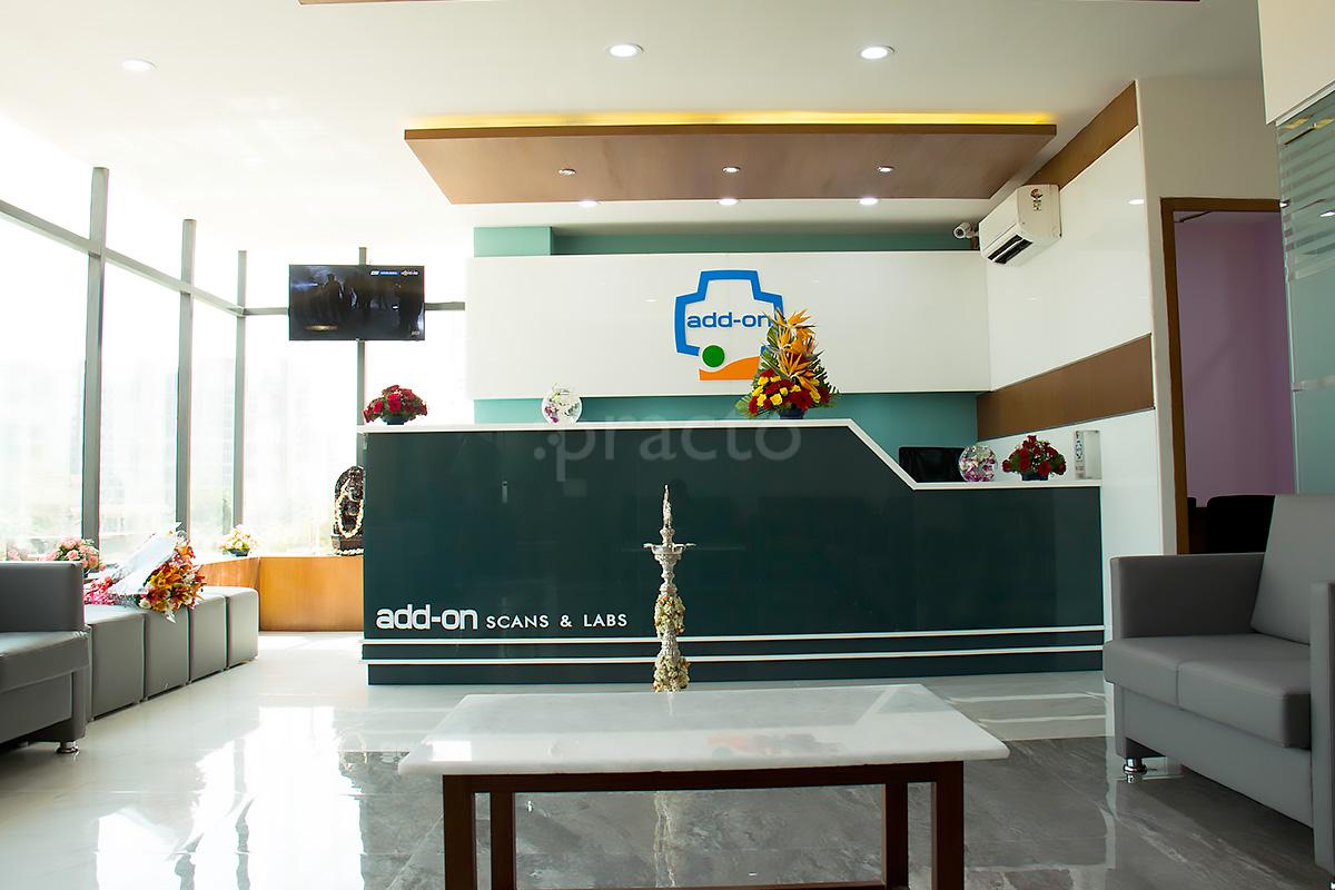 Reception at Add-on Scans & Labs Sarjapur Road Bangalore