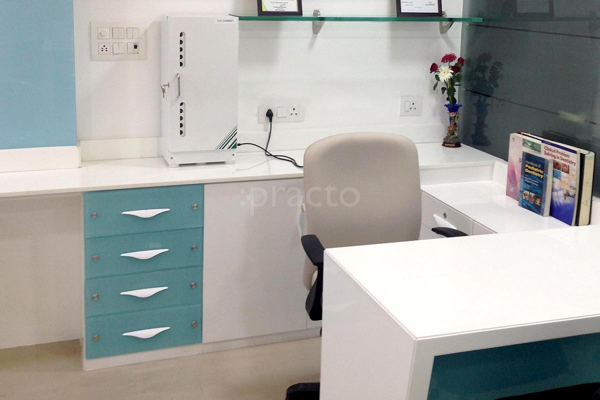 Reception at Adhvik Multispeciality Dental and Laser Care Vijay Nagar Indore