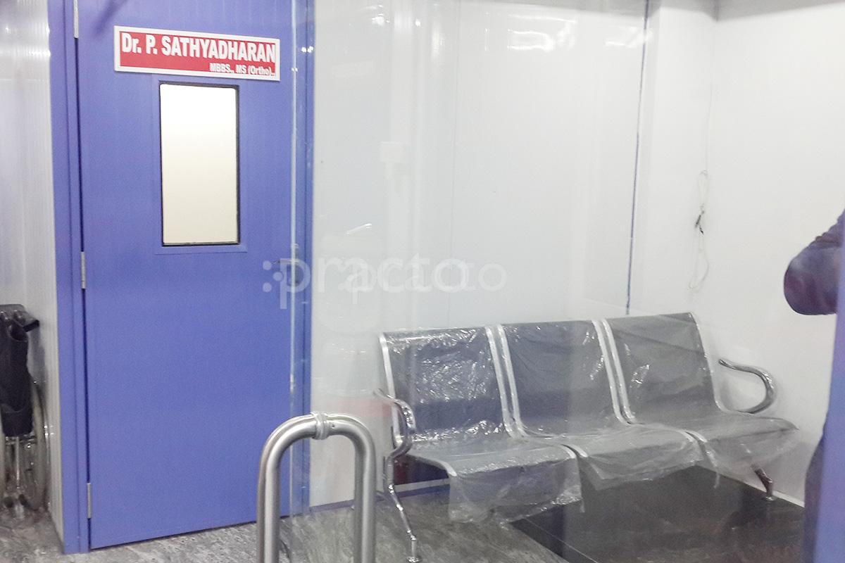 Waiting Area at Adithya Bone and Joint Speciality Clinic Sholinganallur Chennai