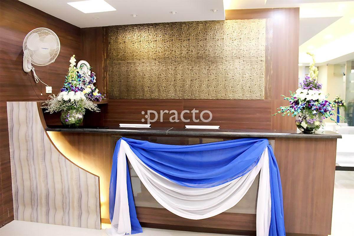 Reception at Aegis Medicare Multi-Speciality Clinic & Diagnostics Seegehalli Bangalore