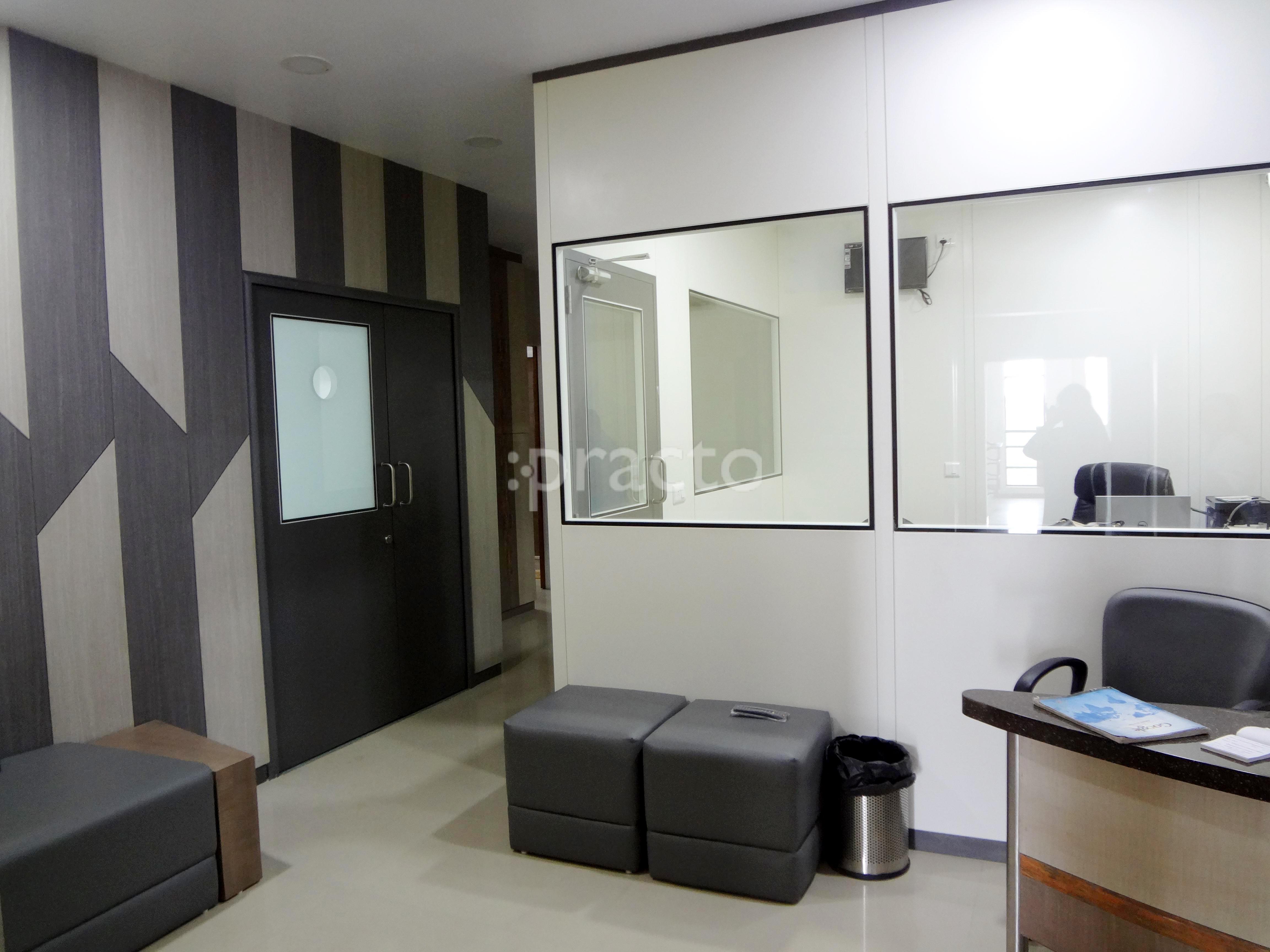Waiting Area at Aeshaa Hospital Sabarmati Ahmedabad