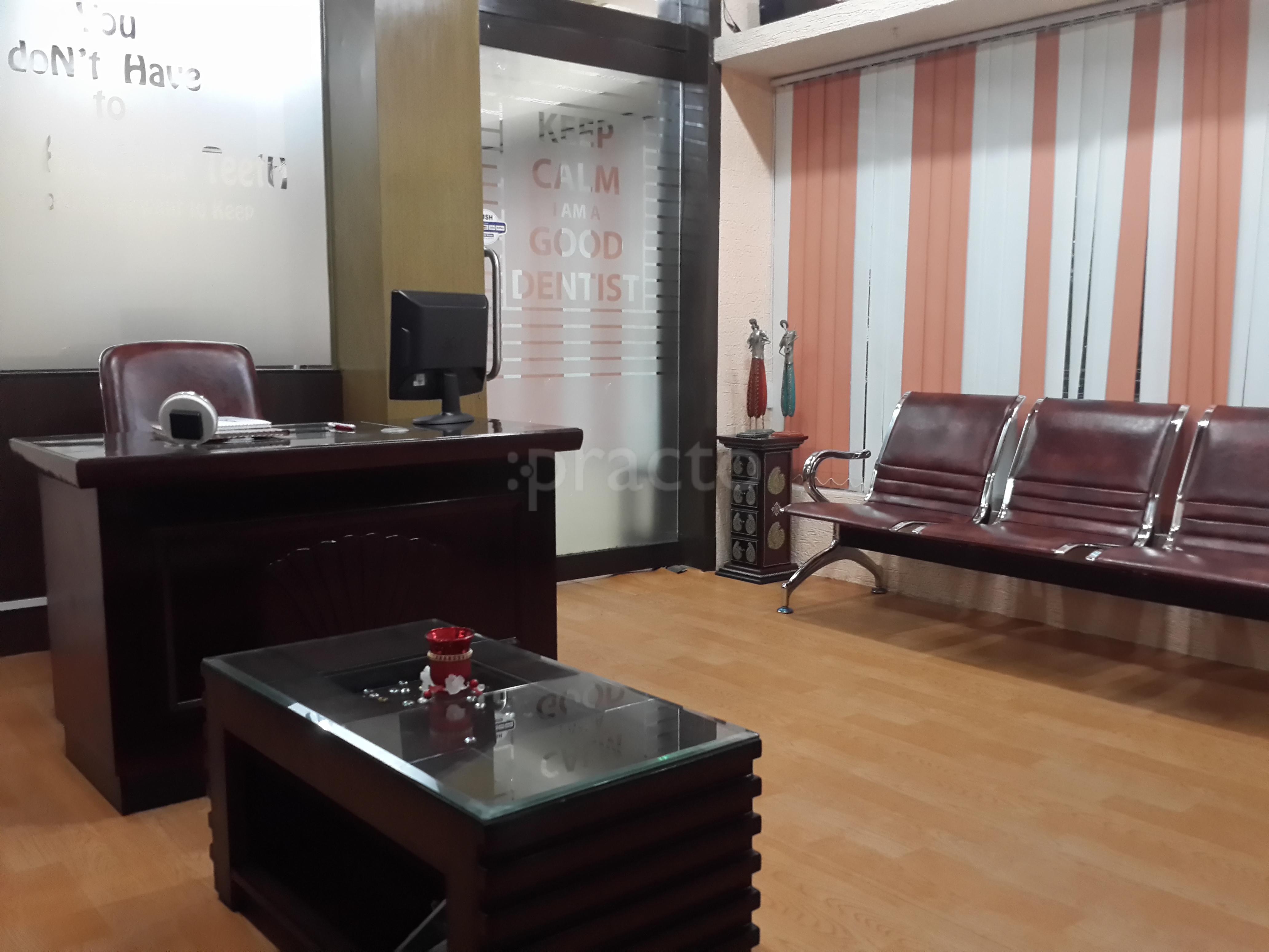Waiting Area at Ahuja Dental Clinic Banjara Hills Hyderabad