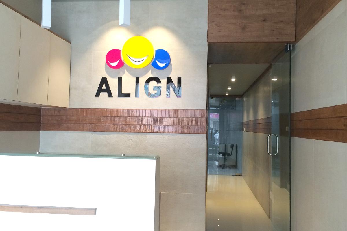 Reception at Align Orthodontic Center And Multispeciality Dental Clinic Satellite Ahmedabad