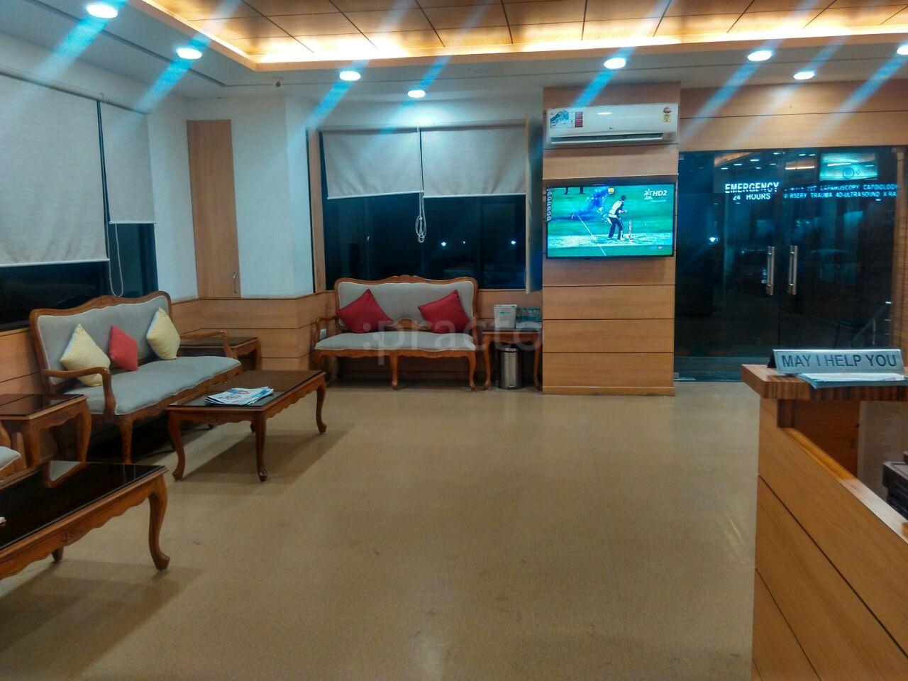 Waiting Area at Anahat Multi Speciality Clinic DLF Phase III Gurgaon
