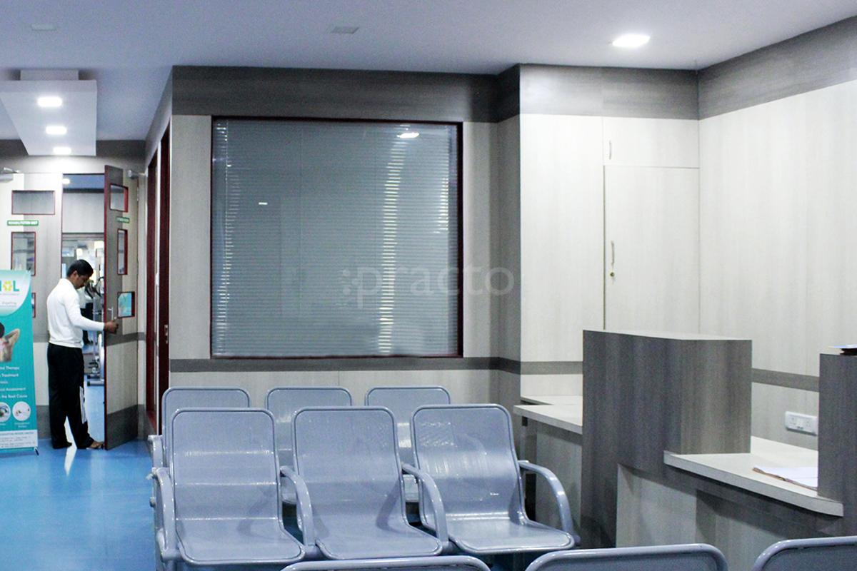 Waiting Area at Amol Health Resource Centre T Nagar Chennai