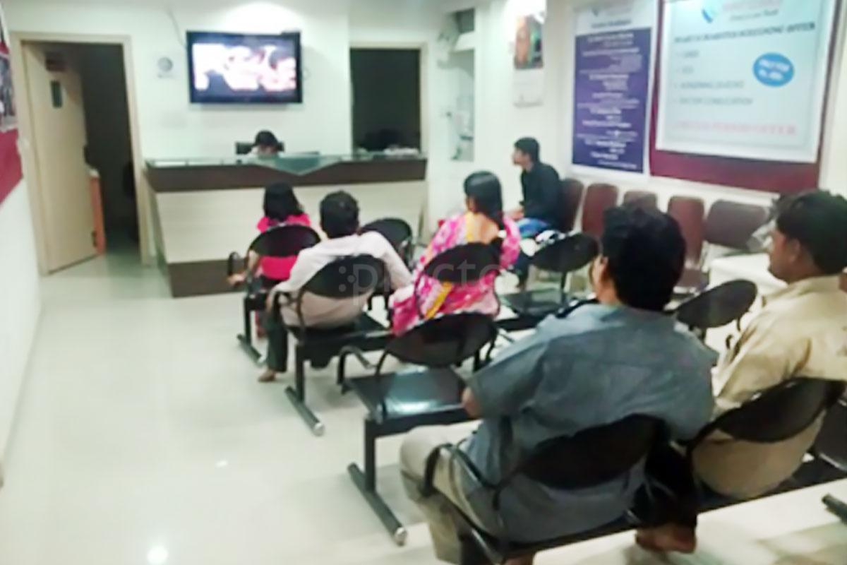 Reception at Ankit Cardiology Clinics Kukatpally Hyderabad
