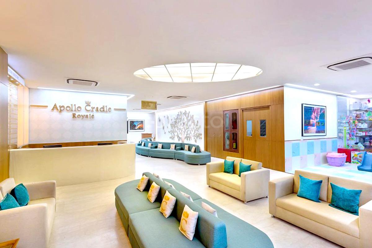 Waiting Area at Apollo Cradle & Children’s Hospital Chirag Delhi Delhi