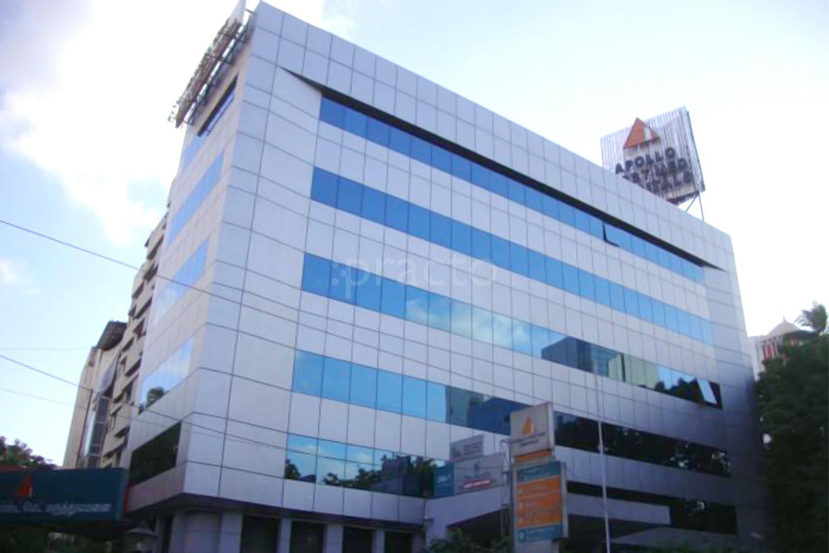 Entrance at Apollo First Med Hospitals Kilpauk Chennai