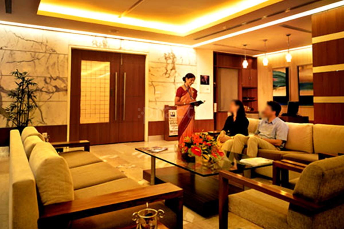 Waiting Area at Apollo Hospitals Sector 26 Noida
