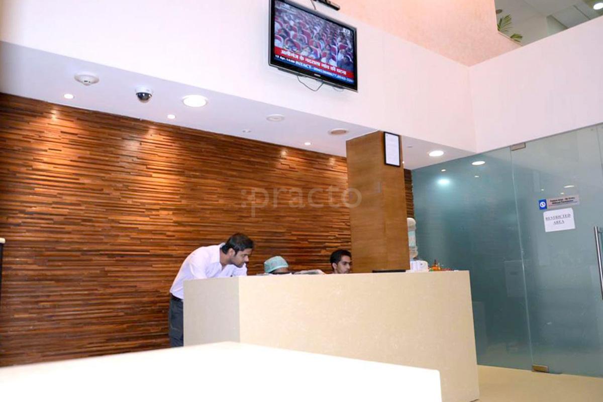 Reception at Apollo Spectra Hospitals Pusa Road Delhi