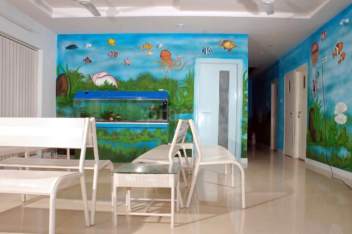 Waiting Area at Apoorva Hospital Mehdipatnam Hyderabad