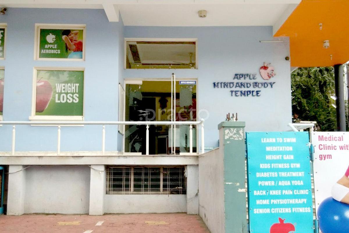 Entrance at Apple Mind and Body Temple South Tukoganj Indore