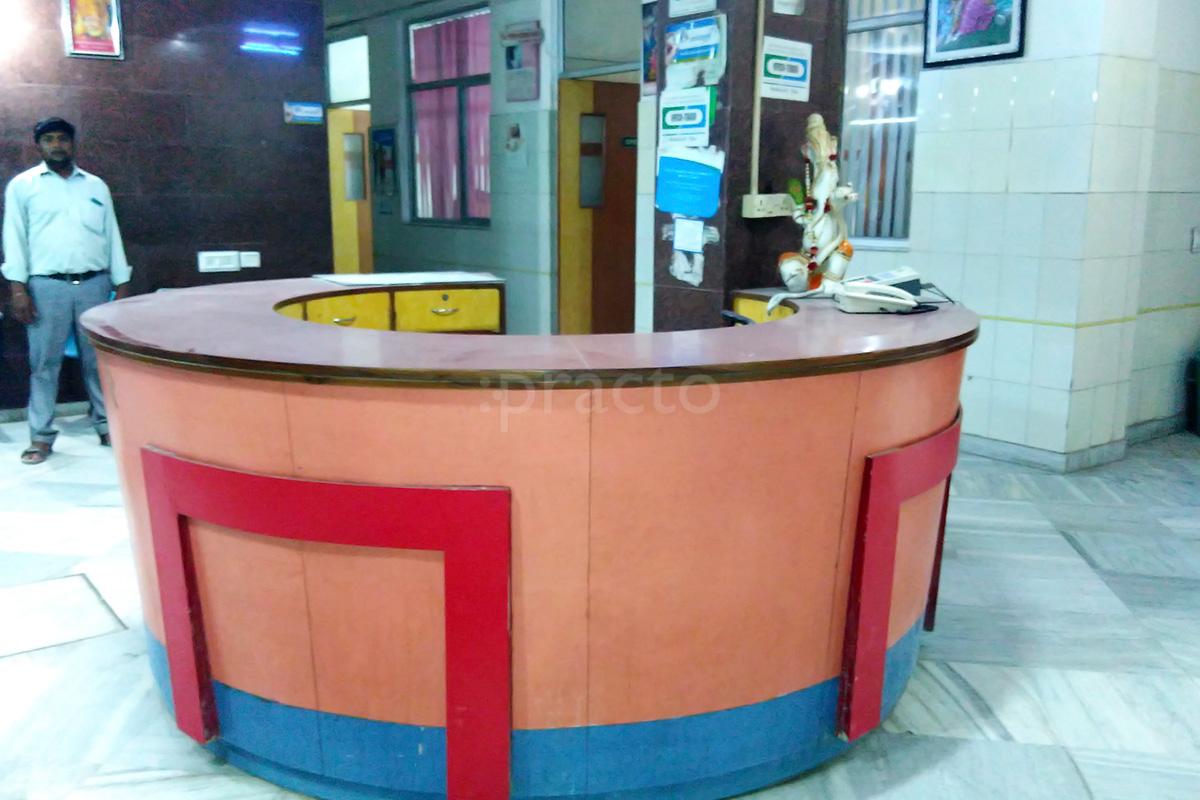 Reception at Apurva Hospital New Industrial Town Faridabad