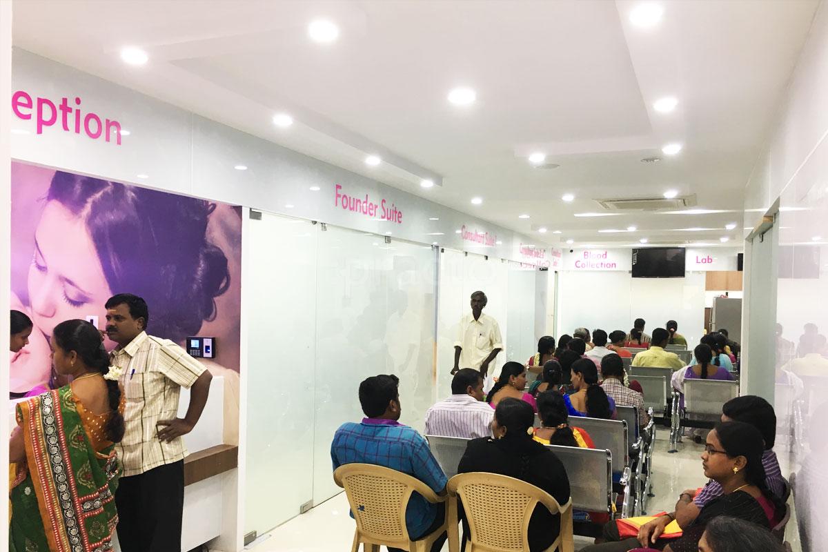 Waiting Area at ARC International Fertility & Research Centre Pappanaickenpalayam Coimbatore