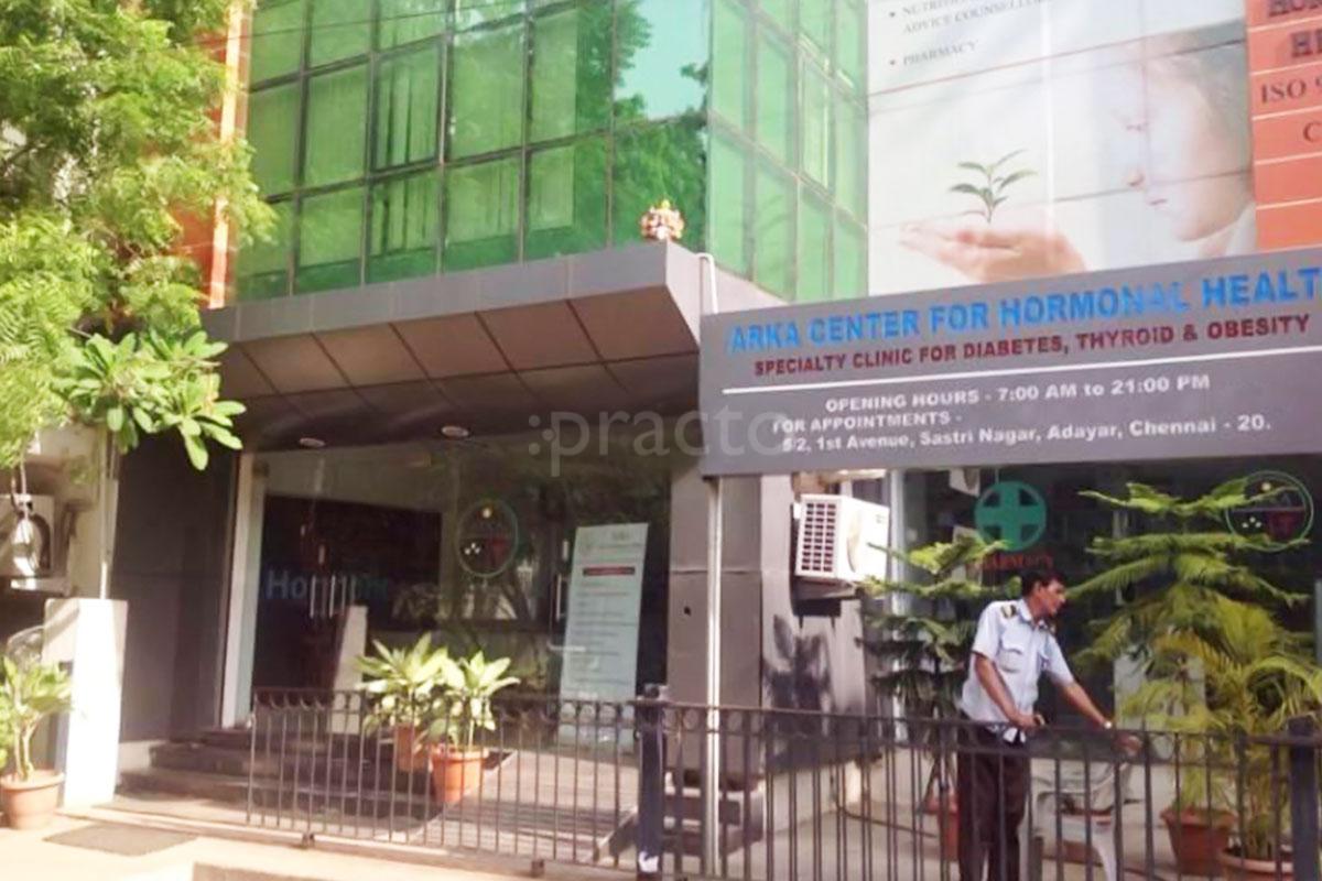 Entrance at Arka Center for Hormonal Health Pvt Ltd Adyar Chennai