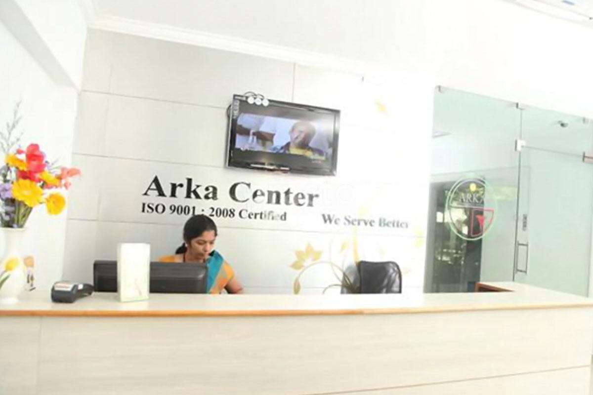 Reception at Arka Center for Hormonal Health Pvt Ltd Adyar Chennai