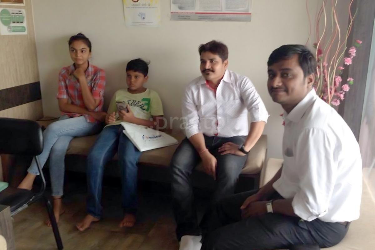 Waiting Area at Orthodontic and dental clinic Chandkheda Ahmedabad