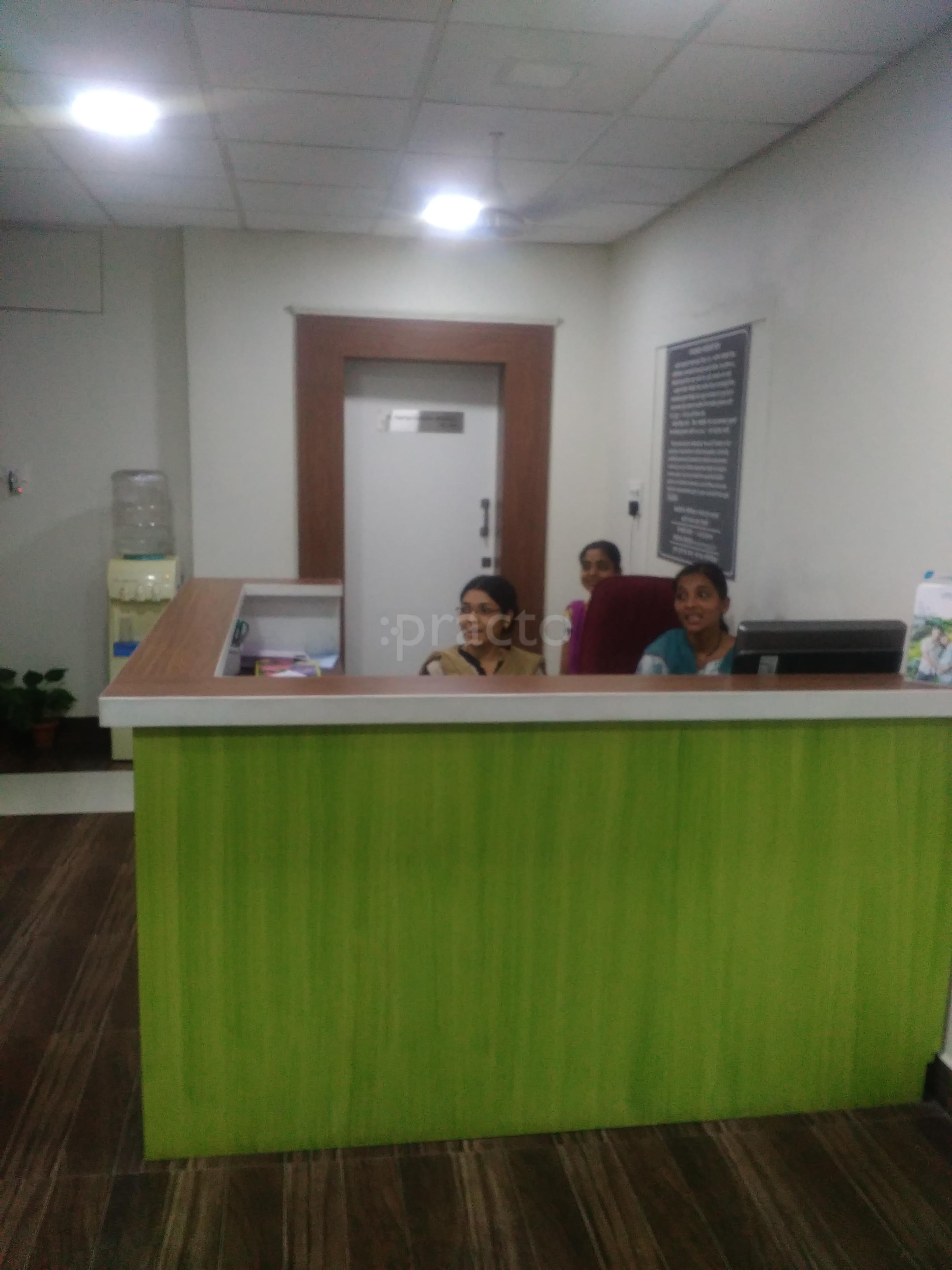 Reception at Aryaa Ultrasound Clinic Senapati Bapat Marg Pune