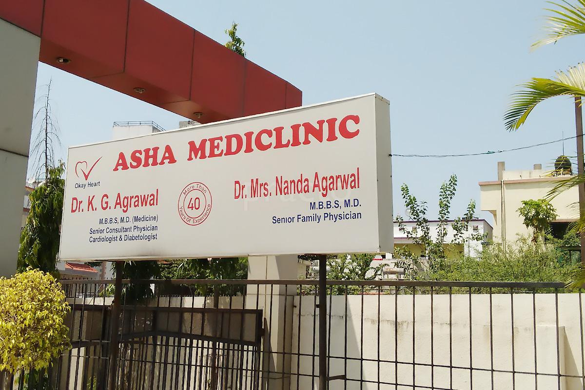 Entrance at Asha Mediclinic Pimple Saudagar Pune