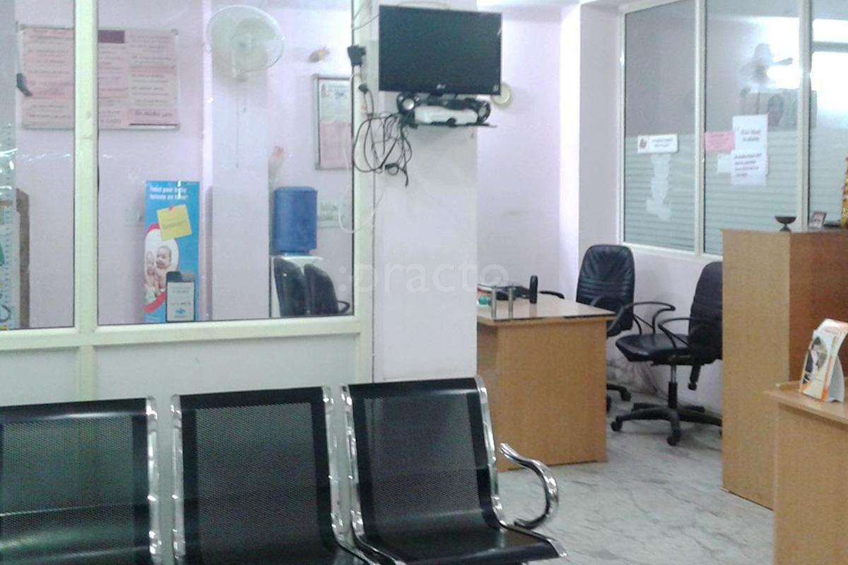 Waiting Area at Asha Multi Speciality Clinic Gurgaon Sector 40 Gurgaon