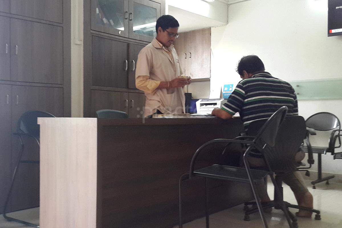 Reception at Ashtaputre Dental Clinic Garkheda Aurangabad