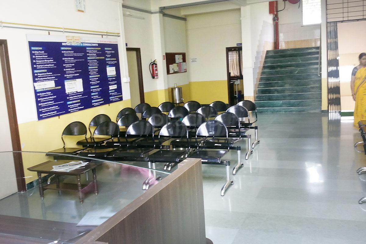 Waiting Area at Ashtvinayak Hospital Moshi Pune