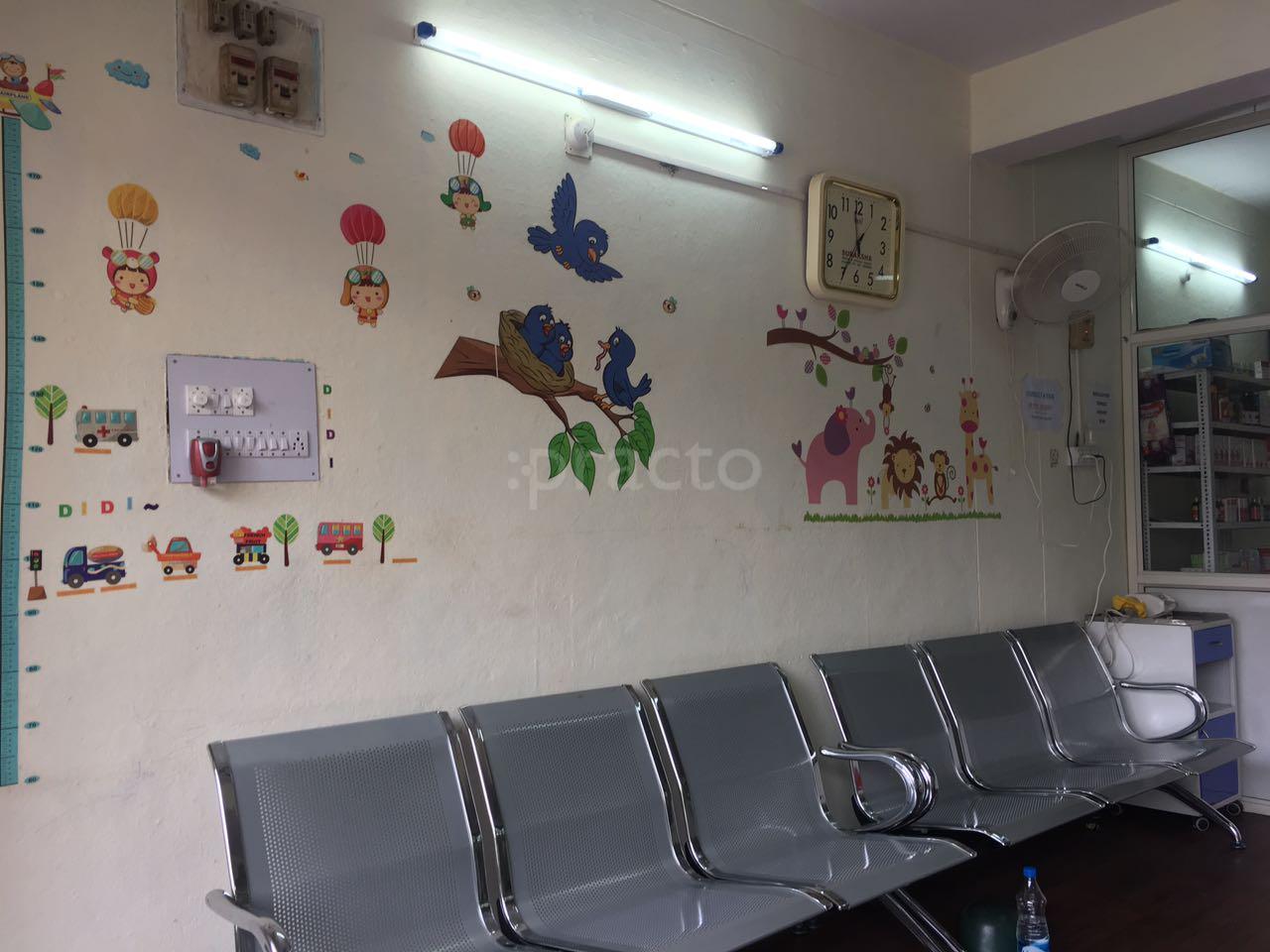 Waiting Area at Ashwin Children's Clinic Bowenpally Hyderabad