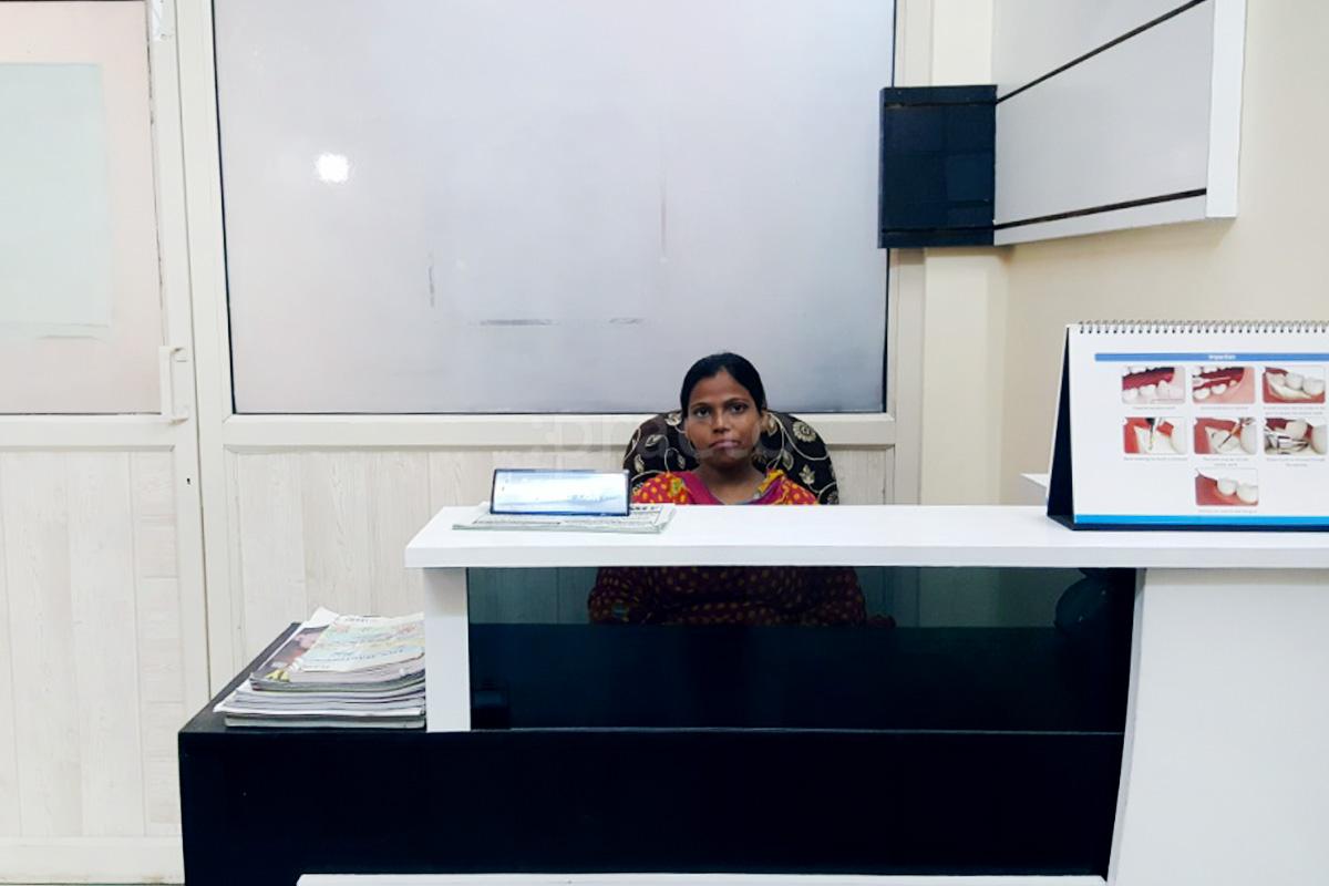 Reception at Atif's Dental Clinic G T B Nagar Allahabad