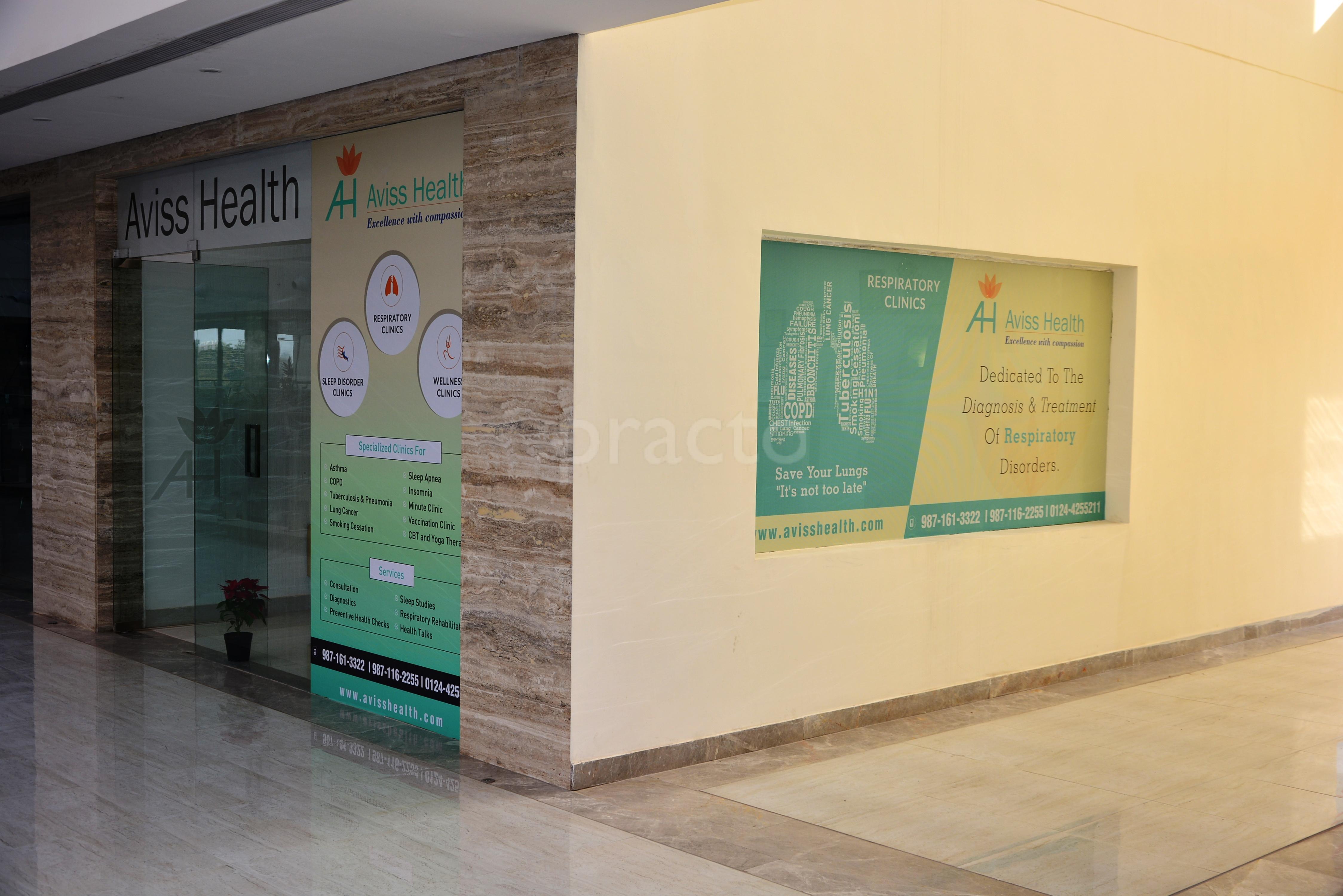 Entrance at Aviss Health - Respiratory And Sleep Disorders Clinic Gurgaon Sector 56 Gurgaon