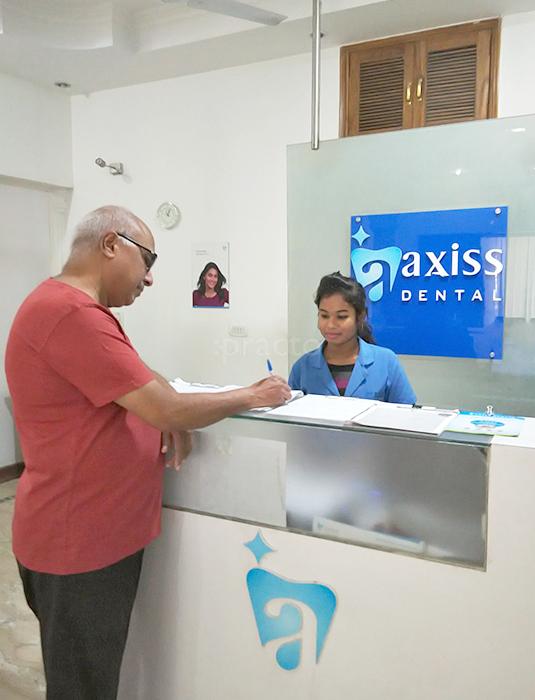 Reception at Axiss Dental Clinic - Sector-41, Noida Sector 41 Noida