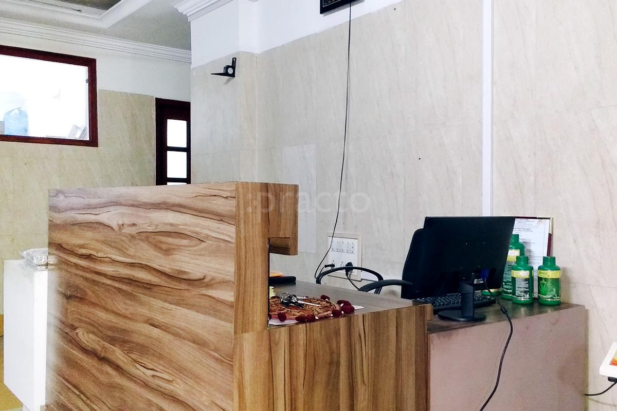 Reception at Ruva Wellness Vasna Road Vadodara