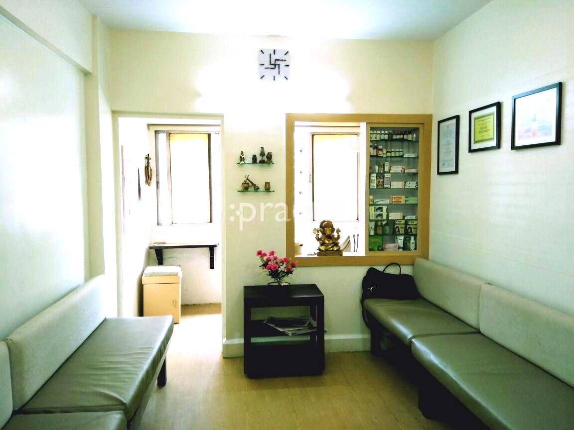 Waiting Area at Ayush Homeopathy Clinic Kothrud Pune