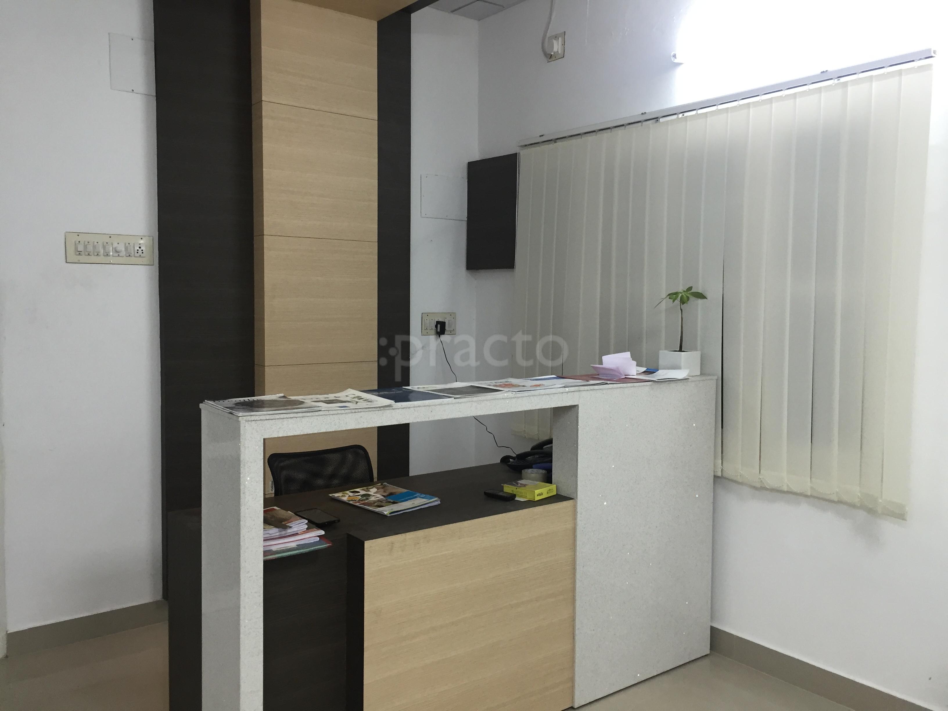 Reception at B & G Clinic Kadavanthra Ernakulam