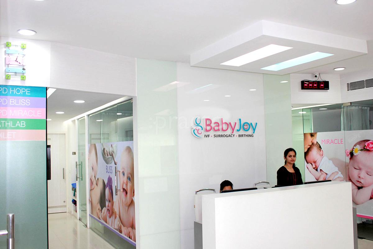 Reception at Baby Joy Fertility & IVF Centre Pvt. Ltd. Rajouri Garden Delhi