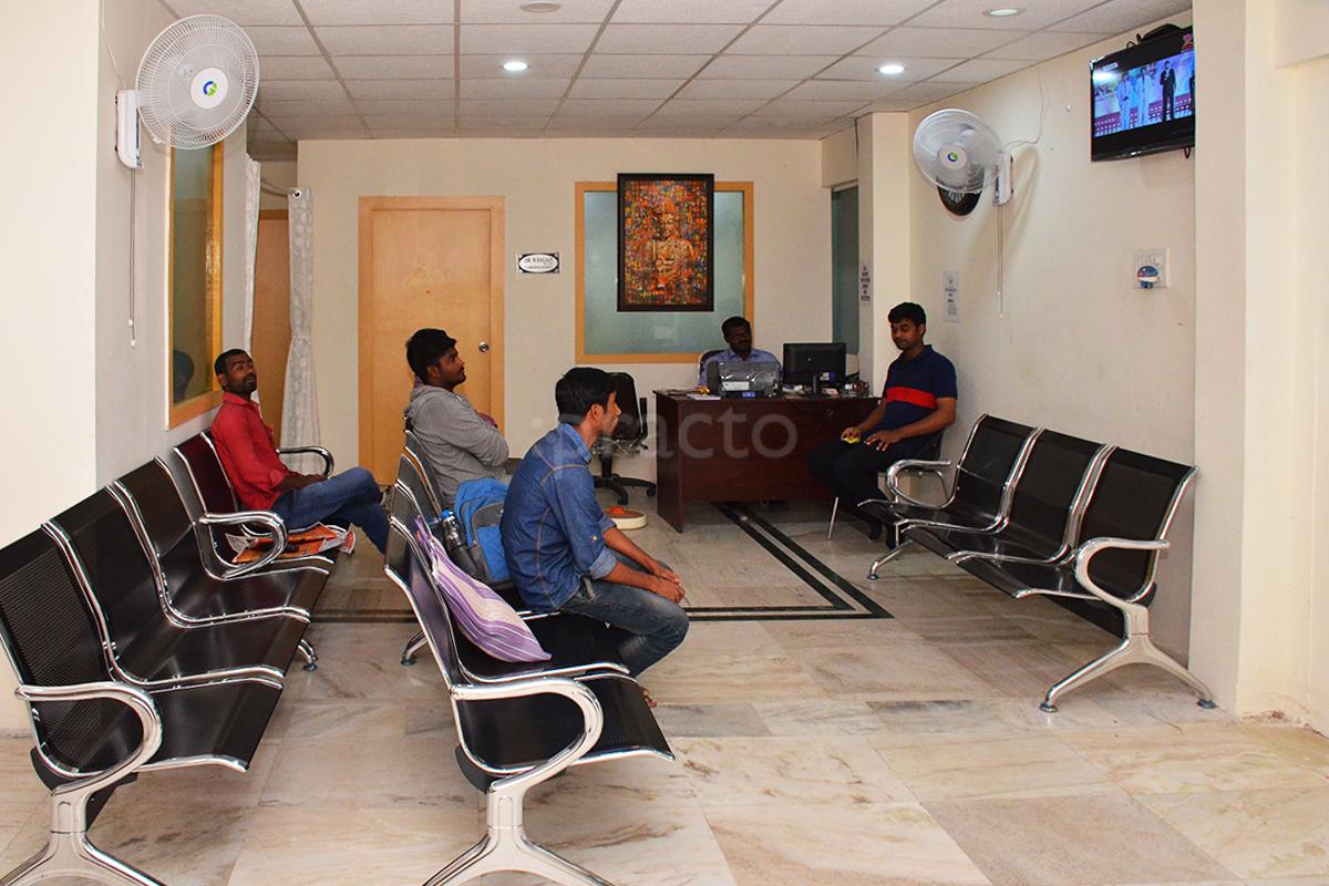 Waiting Area at Balaji Heart Centre Chanda Nagar Hyderabad