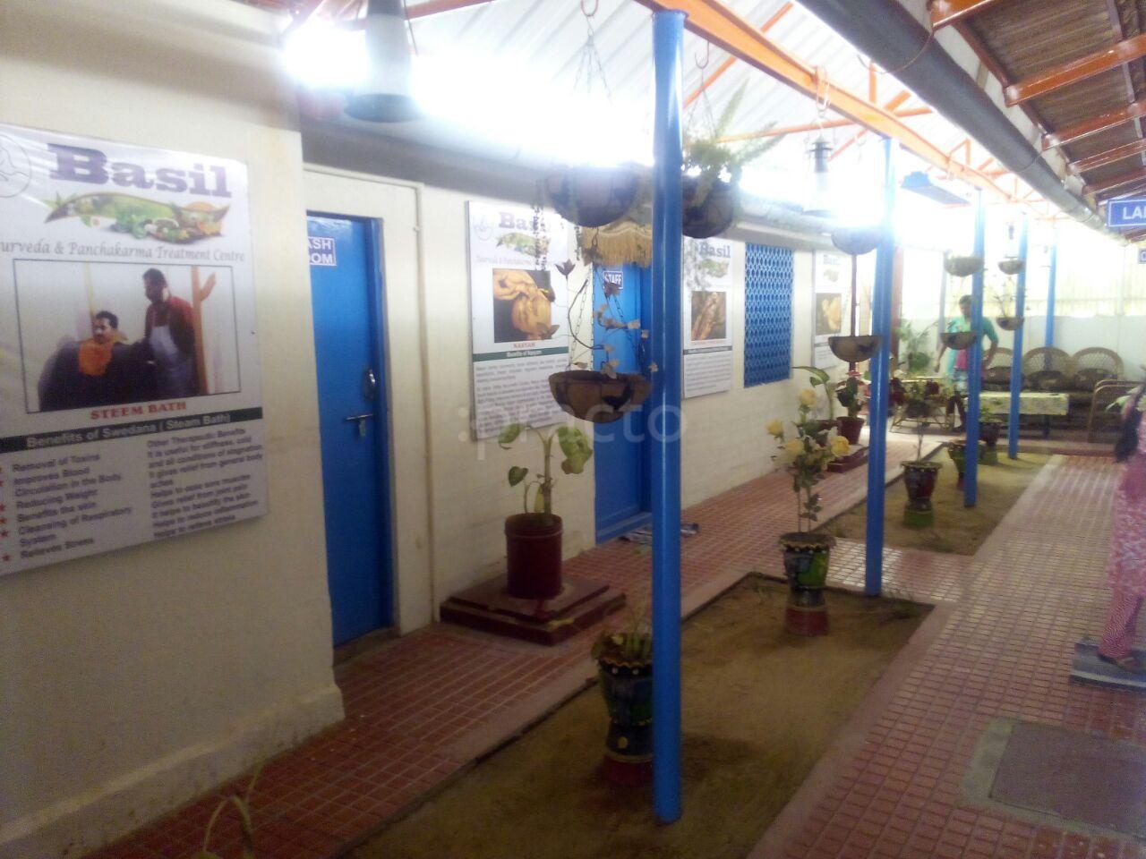 Entrance at Basil Ayurveda & Panchakarma Centre Kundalahalli Bangalore