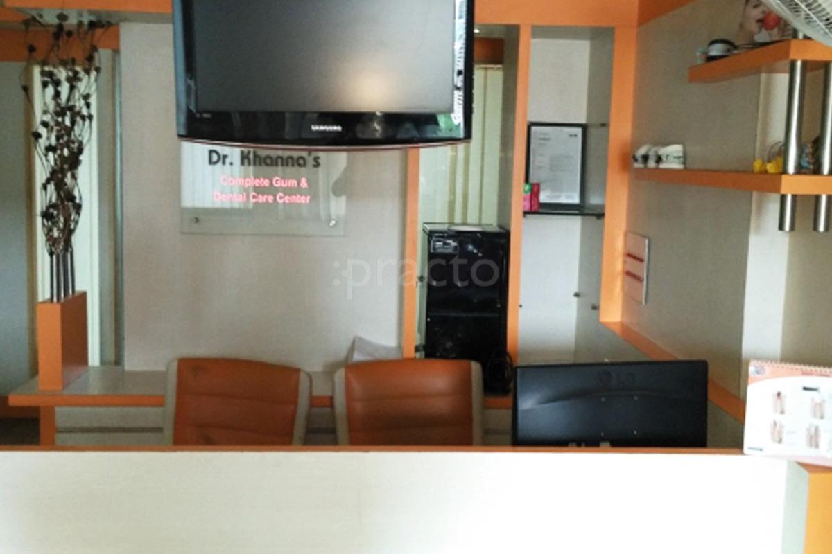 Reception at Battisi Dental Care Aundh Pune
