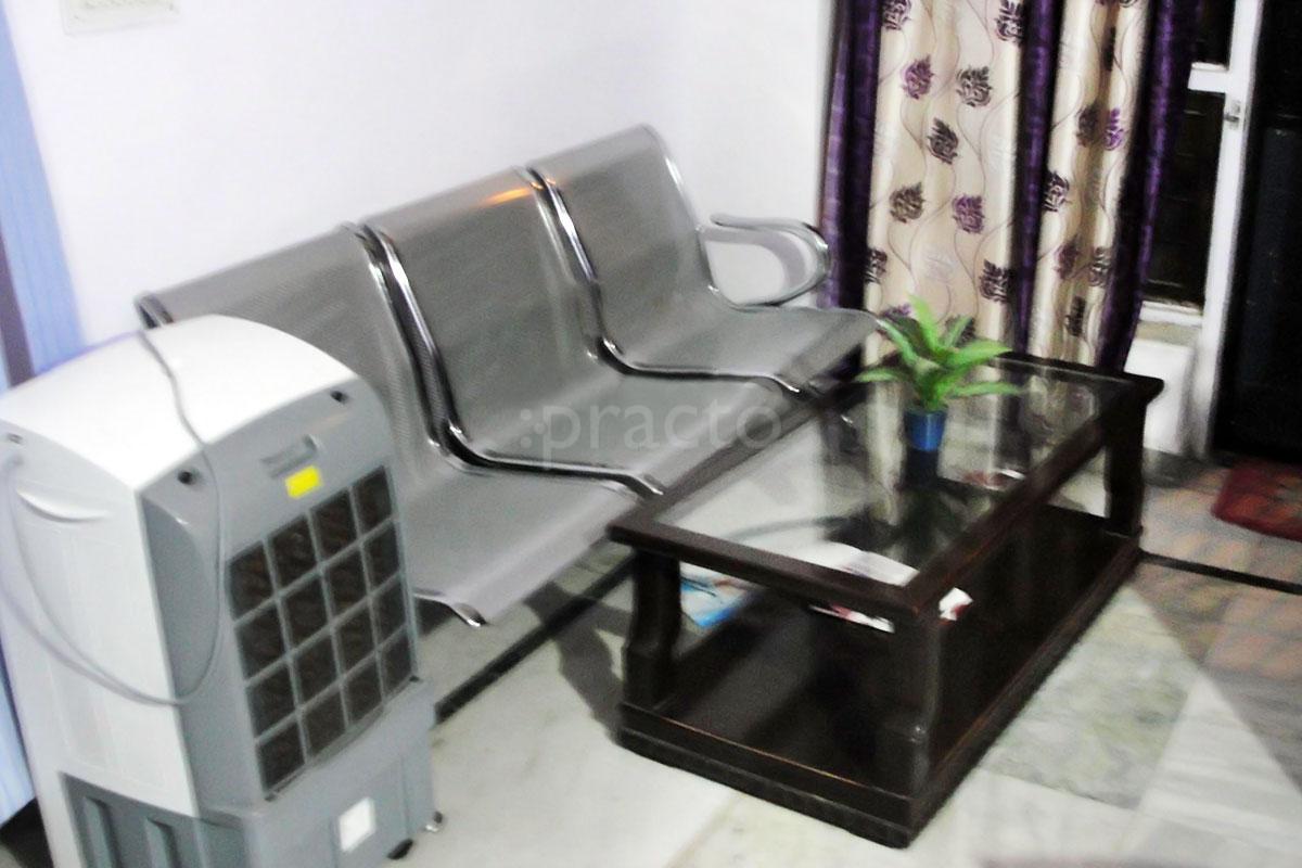 Waiting Area at Beamish Dental Clinic Block B Greater Noida