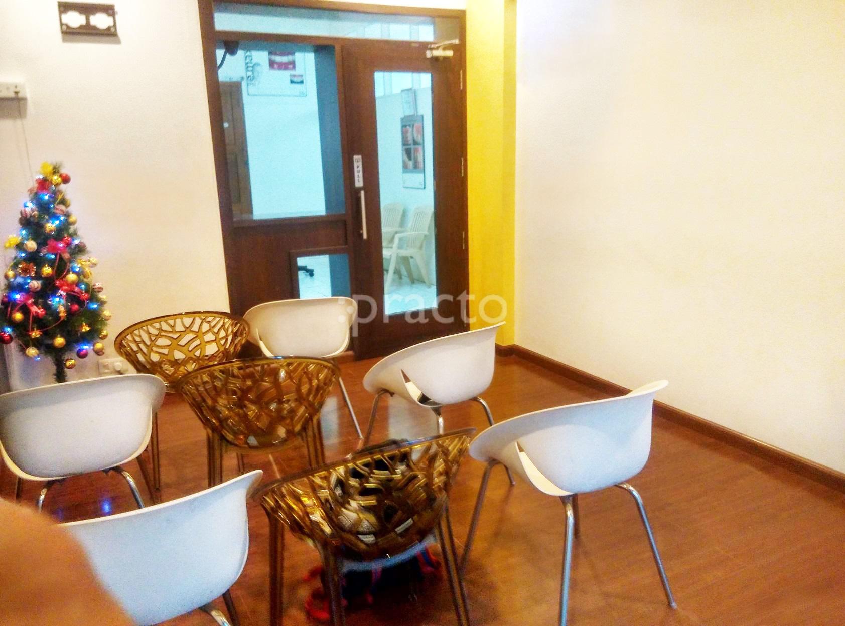 Waiting Area at Bellie Dental Clinic R.S. Puram Coimbatore