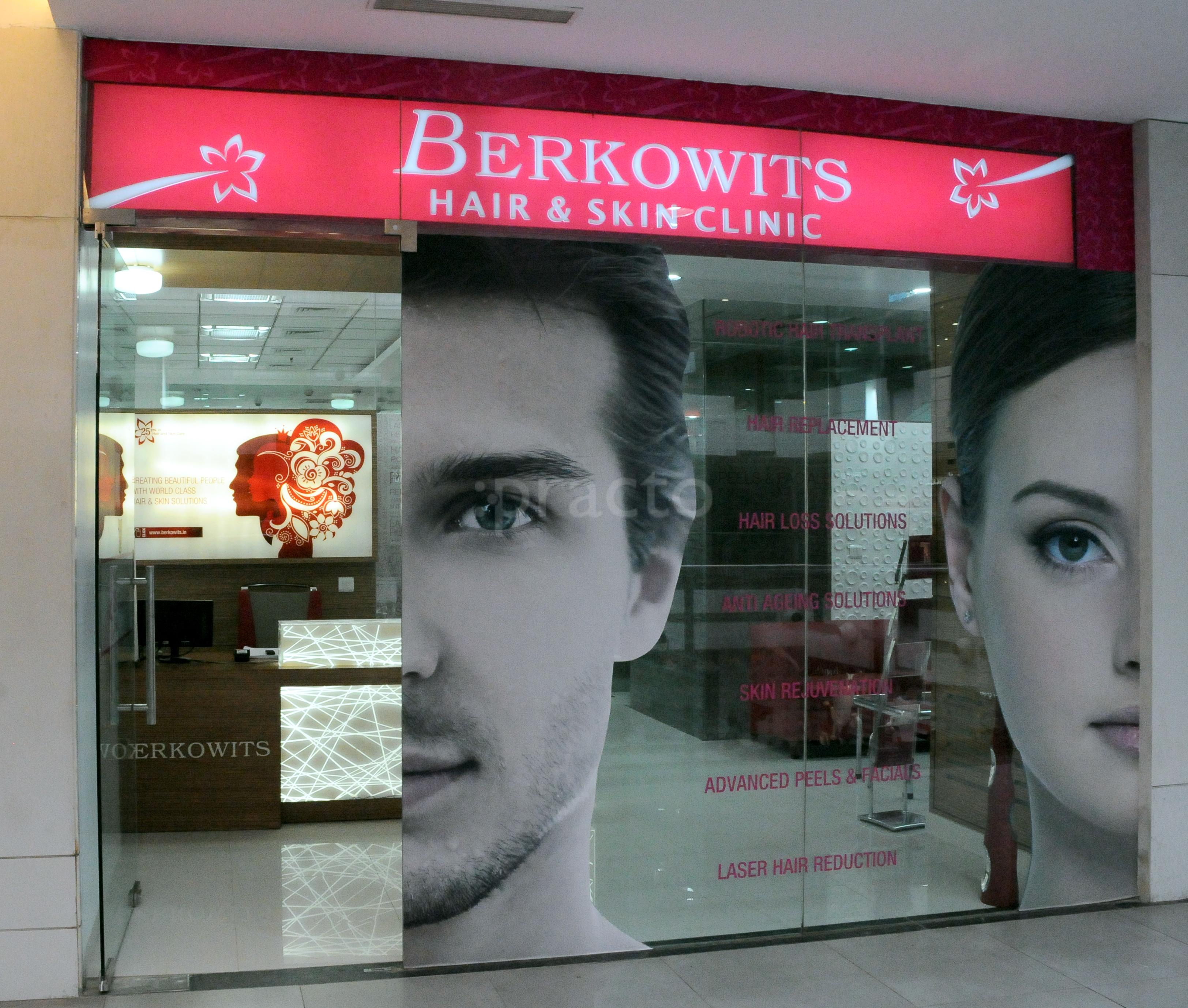 Outside Area at Berkowits Hair & Skin Clinic Old Faridabad Faridabad