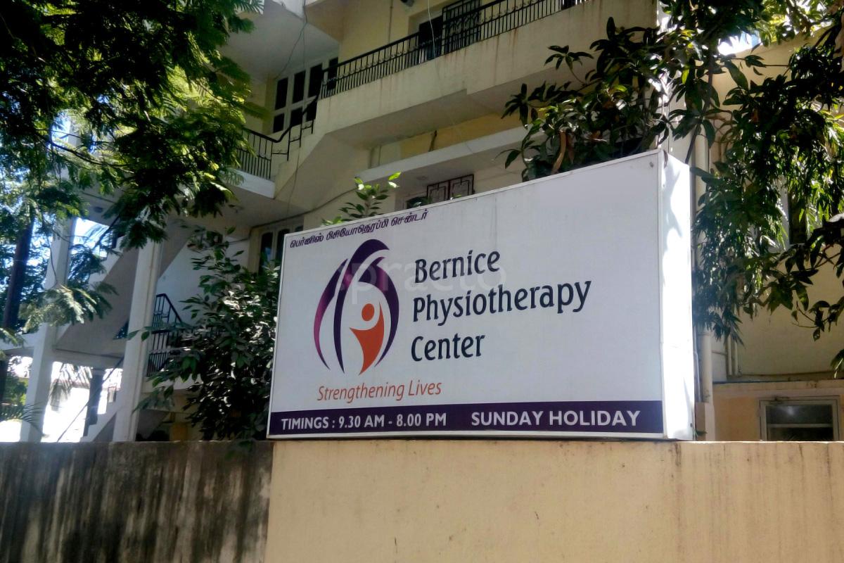 Entrance at Bernice Physiotherapy Center Anna Nagar East Chennai