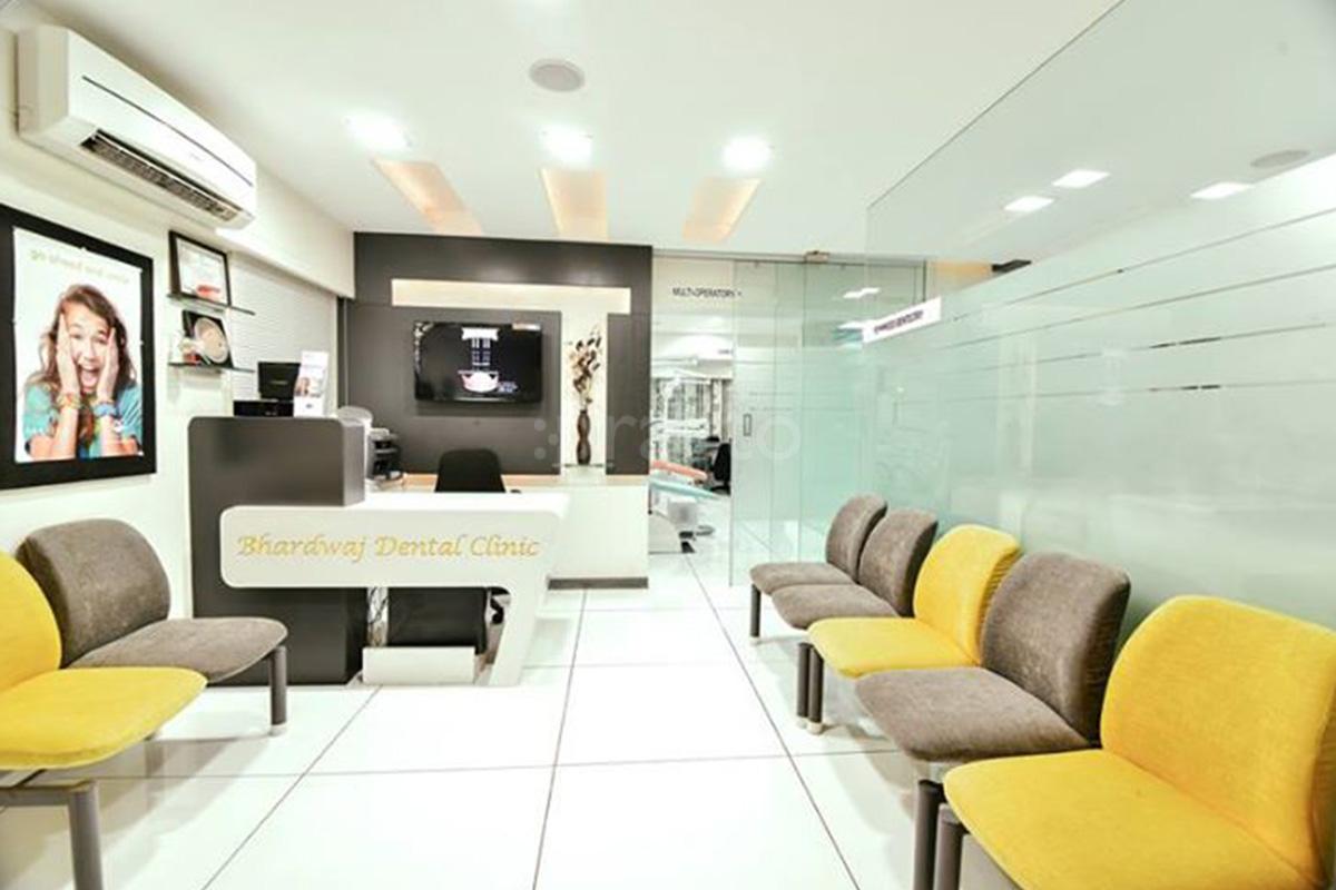 Waiting Area at Bhardwaj Dental Clinic South Tukoganj Indore