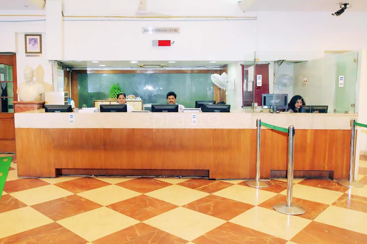 Reception at Bhatia  Hospital Tardeo Mumbai