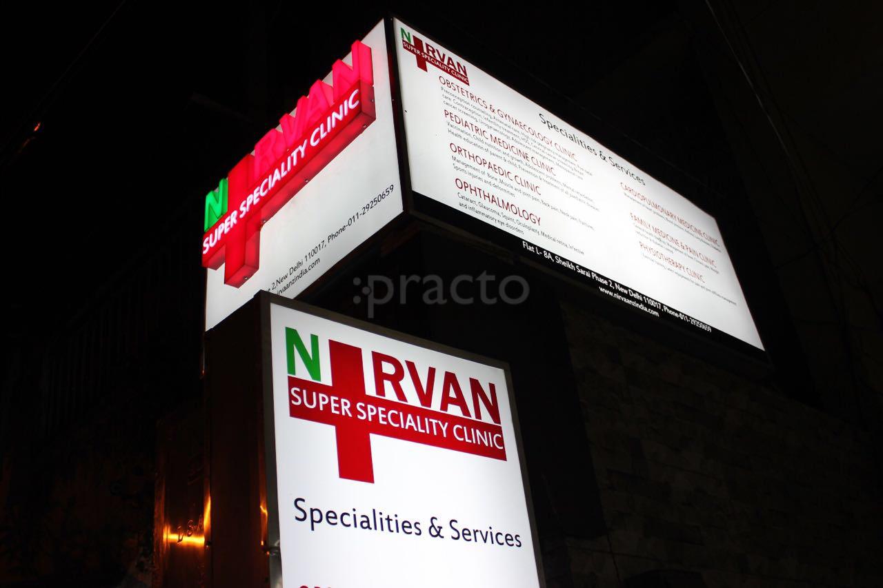 Nirvan Superspeciality Clinic Sheikh Sarai Delhi