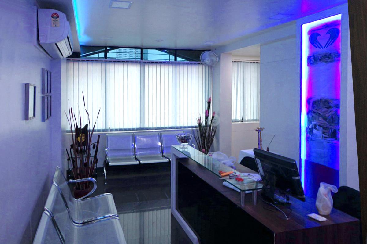 Reception at Cardi Care Clinic Kalyani Nagar Pune