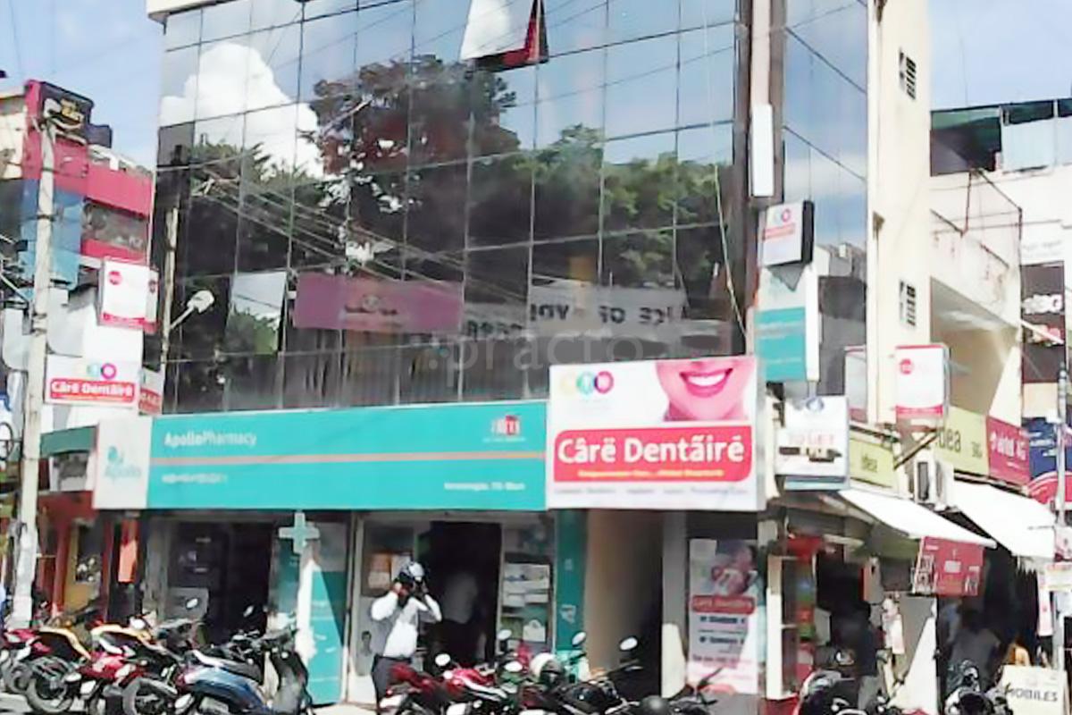 Entrance at Care Dentaire - Dental Clinic Koramangala Bangalore
