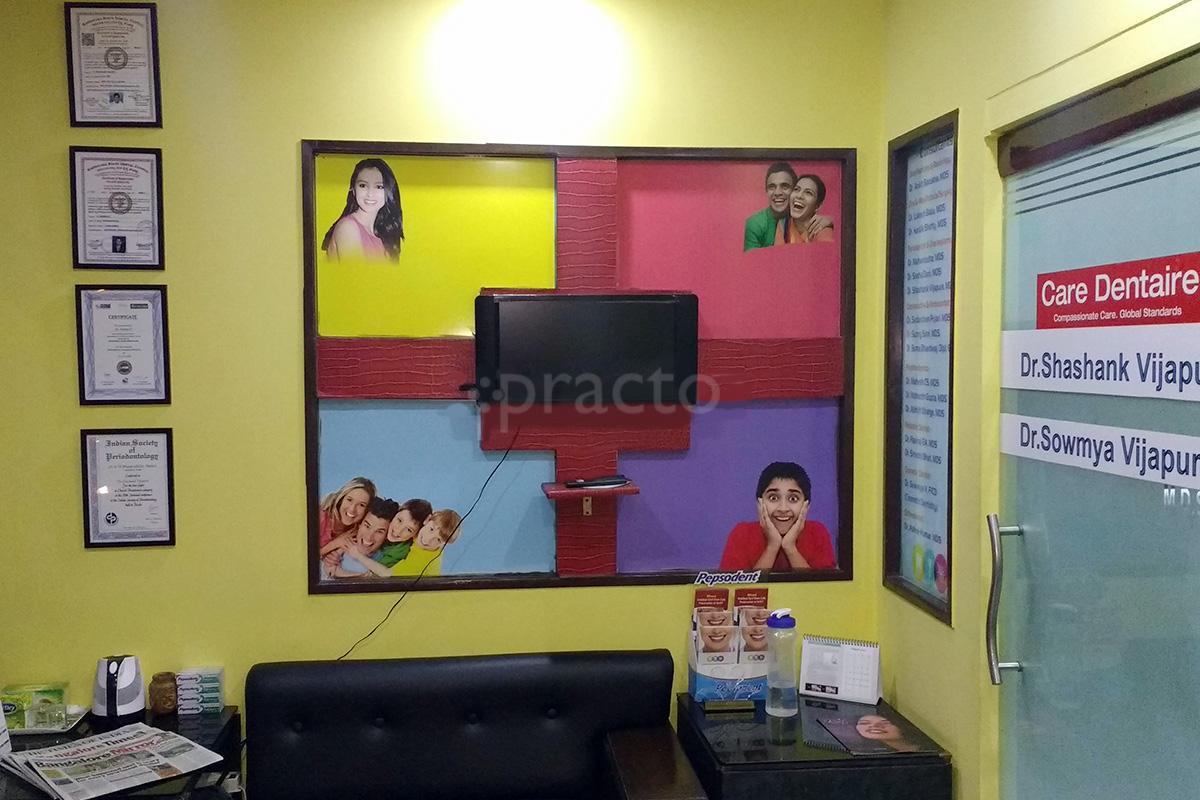 Waiting Area at Care Dentaire - Dental Clinic Koramangala Bangalore