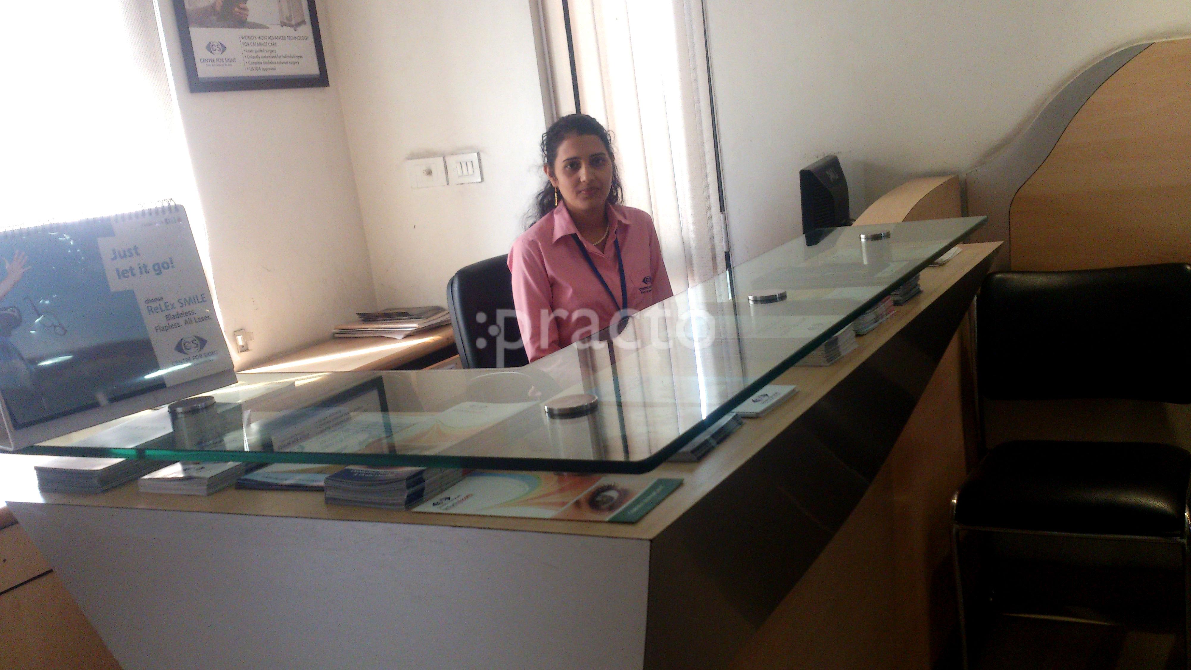Reception at Centre for Sight - Okhla Okhla Delhi