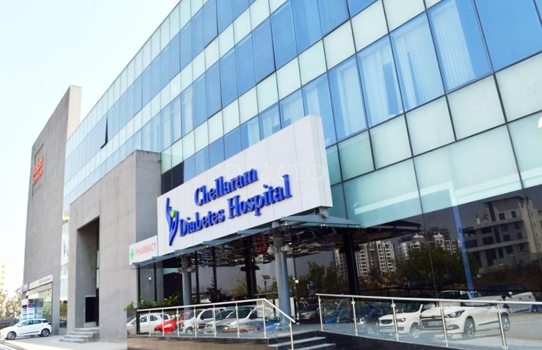 Entrance at Chellaram Hospital -Diabetes Care & Multispecialty Bavdhan Pune